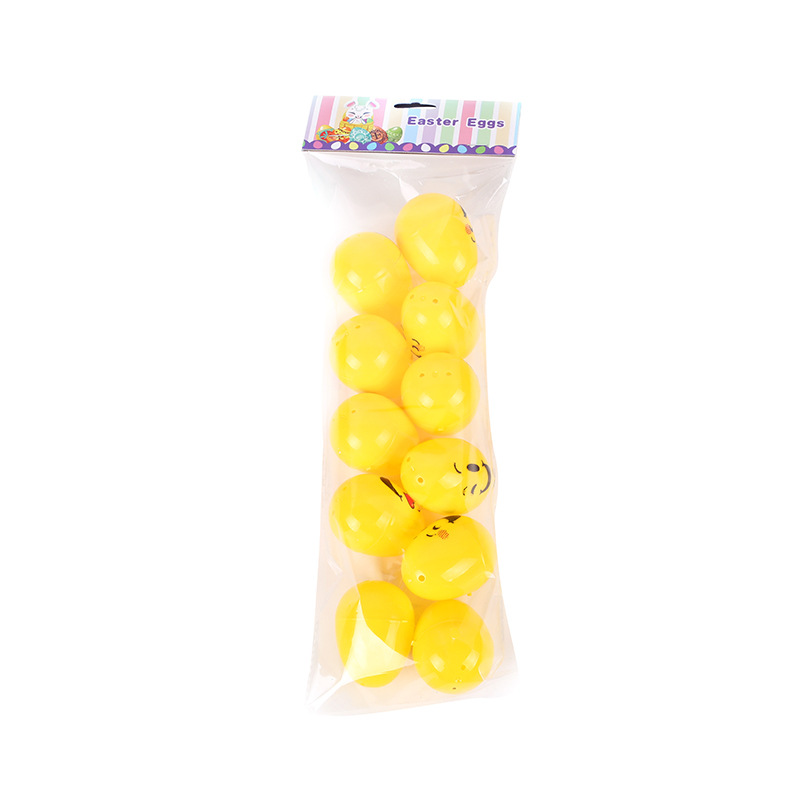 PARTYMENT DIY Painting Craft Kit with Plastic Eggs Chessboard Bag for Kids Easter Art Projects Handmade Wood Stone Cube Paint
