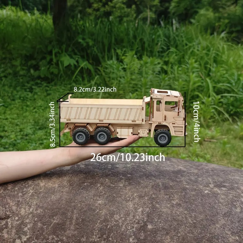 Heavy Truck 3D Wooden Puzzle