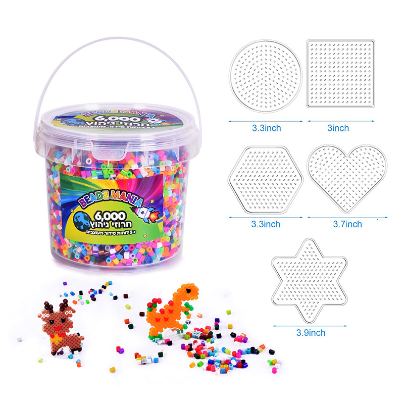 Trend Products Educational Toys Creative Perler Beads Bulk 32000 Piece 5mm Fuse Perpler Hama Beads Kit for Kids DIY