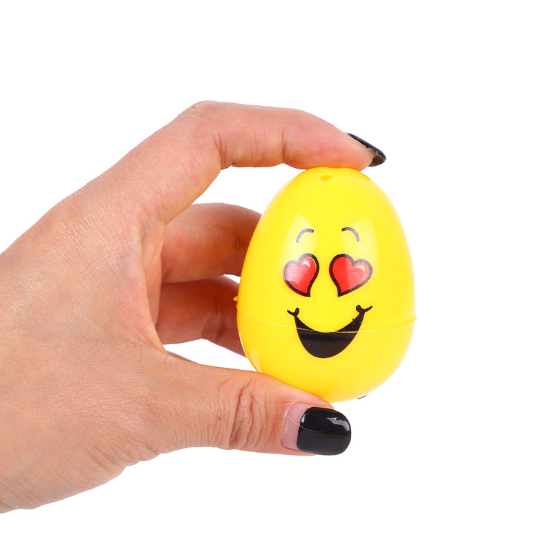 PARTYMENT DIY Painting Craft Kit with Plastic Eggs Chessboard Bag for Kids Easter Art Projects Handmade Wood Stone Cube Paint