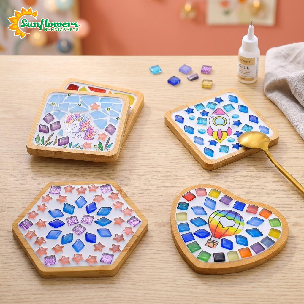 DIY Mosaic Coasters Product Banner