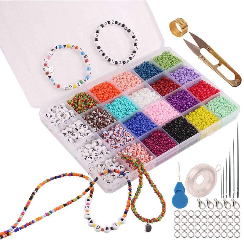 DIY Glass Seed Beads Set 2