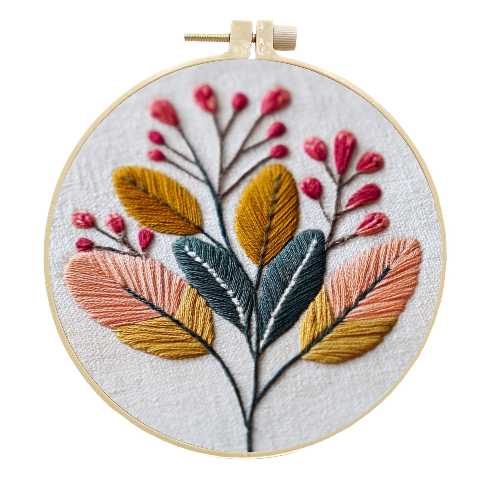 Original New Hand Embroidery DIY Material Kit Getting Started Decorative Embroidery Kit