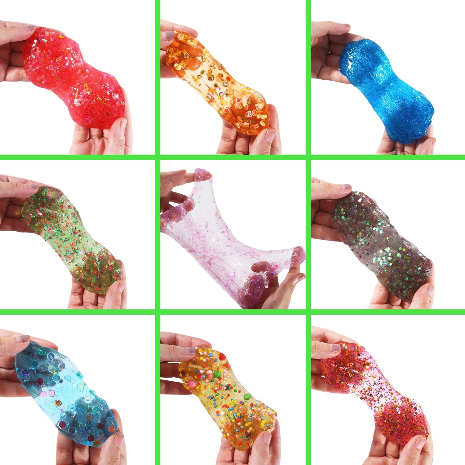 Slime Kit for Kids Diy 126 Pcs DIY Slime Making Kit for Girls Boys