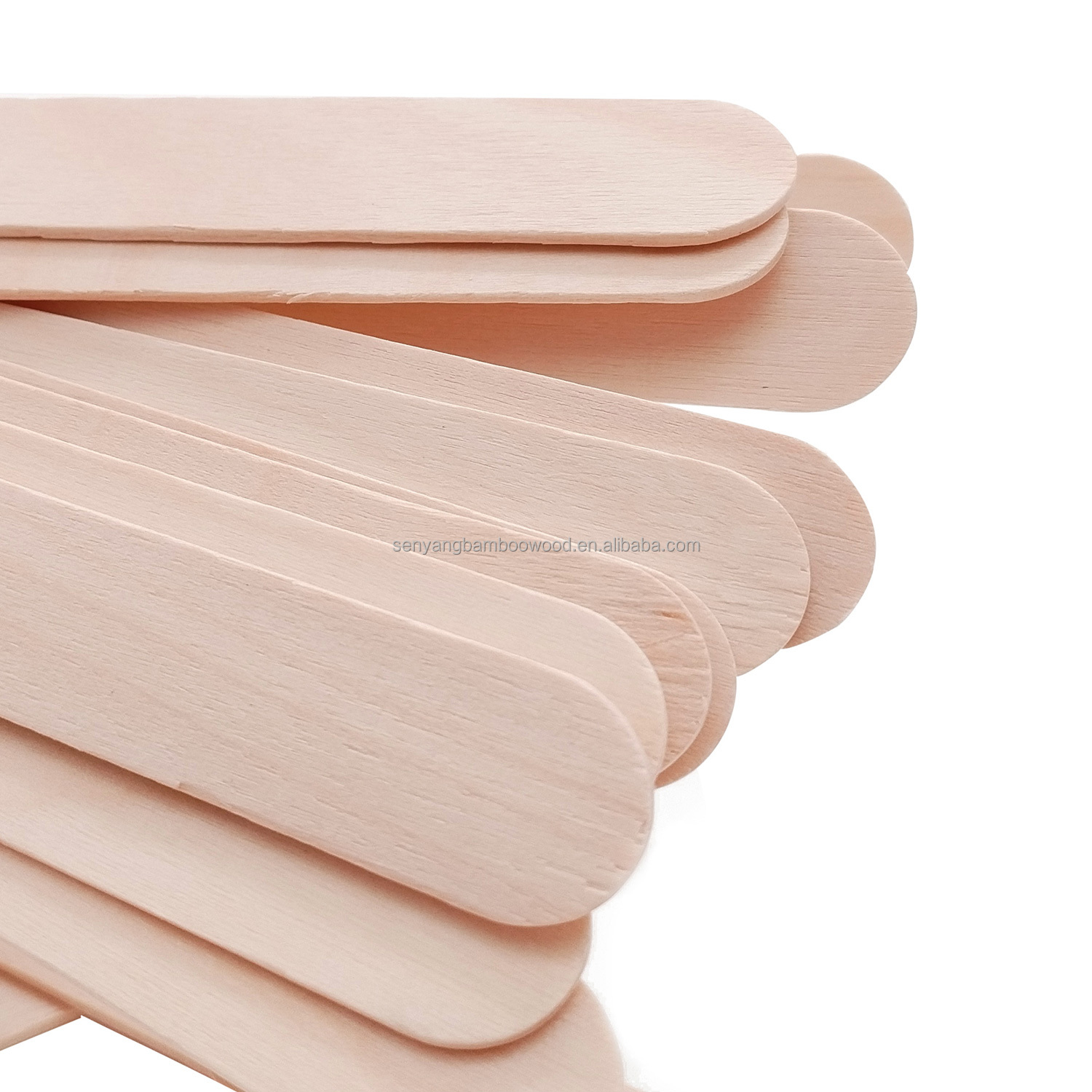 Eco-friendly 150x18x1.6mm Wooden Craft Pieces for Children Educational DIY Kits and Art Projects