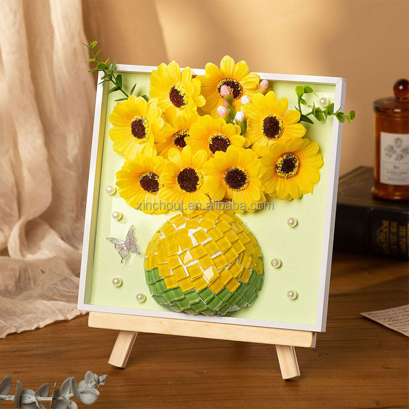 DIY Vase Mosaic Painting Kit