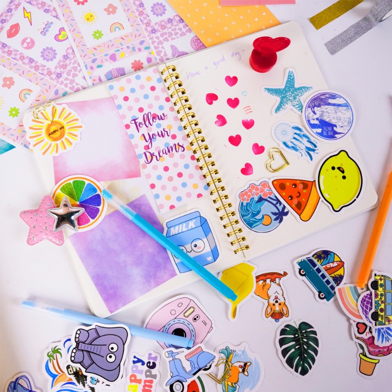 Birthday Gifts DIY Diary Sets, Stationery Sets, Scrapbookings and Diary Supplies Sets for Girls Are Ideal Gifts for Girls