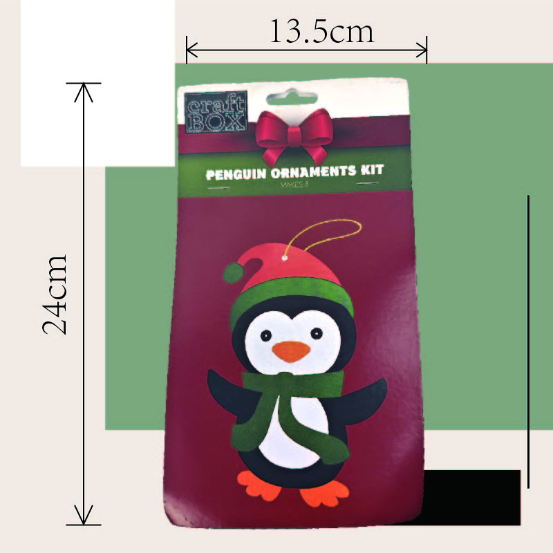 EVA Foam Christmas Penguin DIY Kits Christmas Trees Hanging
