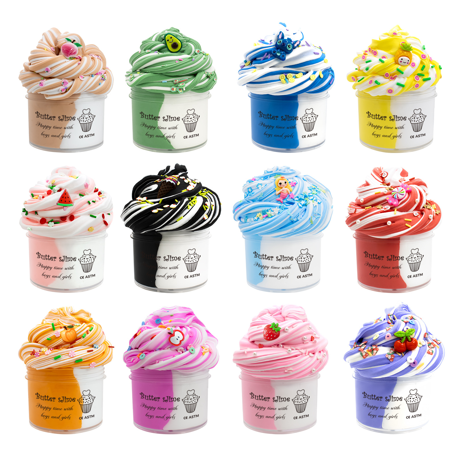 Ice Cream Slime Set 1