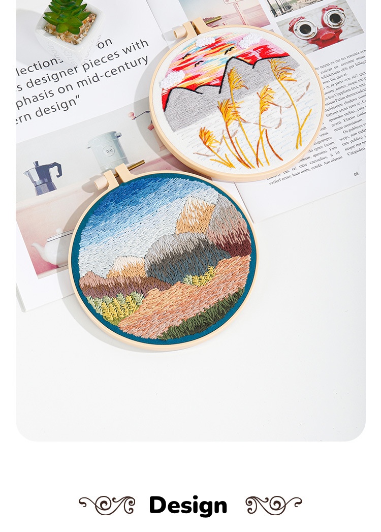 DIY Embroidery Kit Image 9
