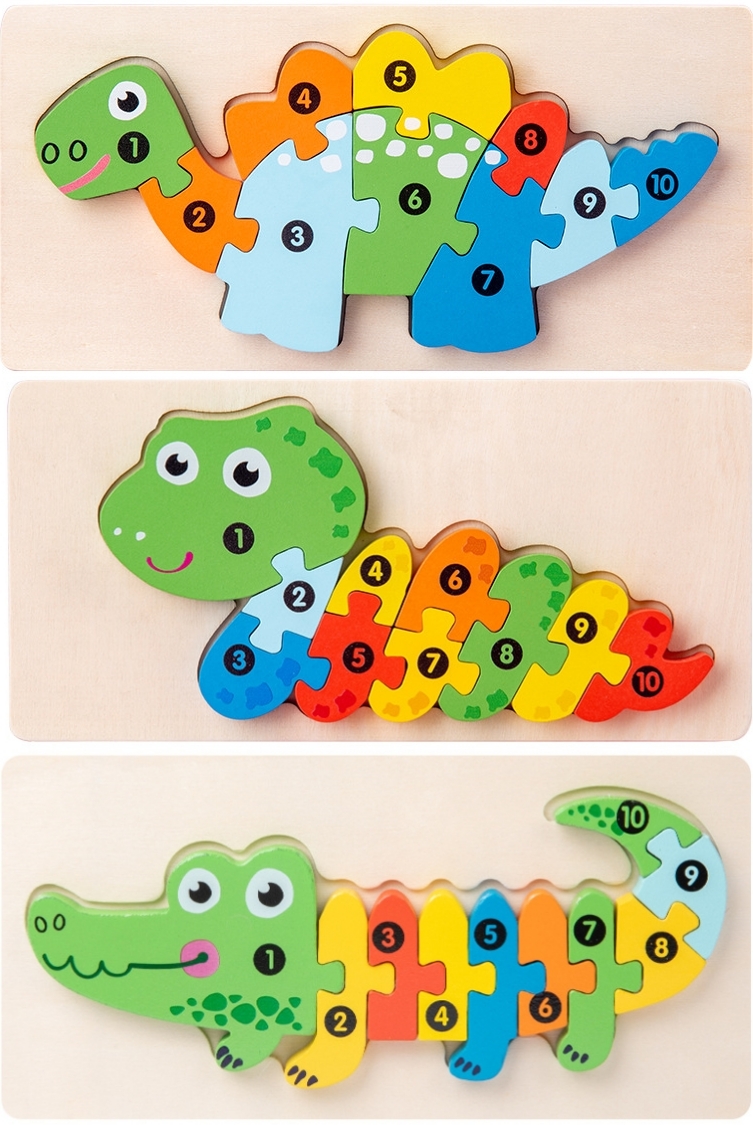 3D Animal Wooden Puzzle 7