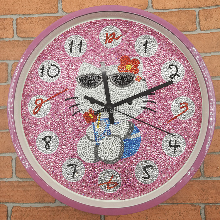 5D Diy Clock Diamond Painting Embroidery Kit