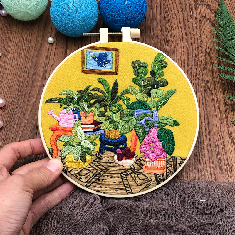 DIY Embroidery Art Kit 4
