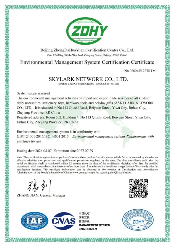 Certification Documents
