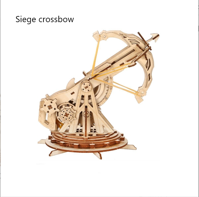 Wooden 3D puzzle model 3