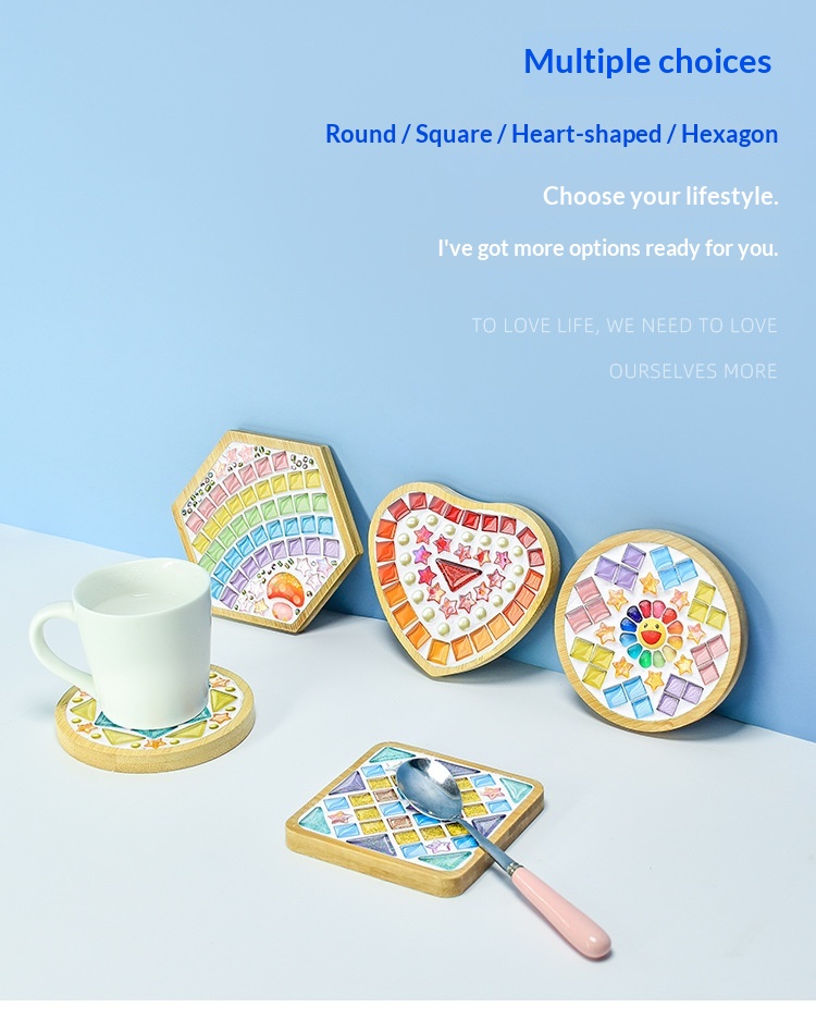 Mosaic Coaster Detail 3