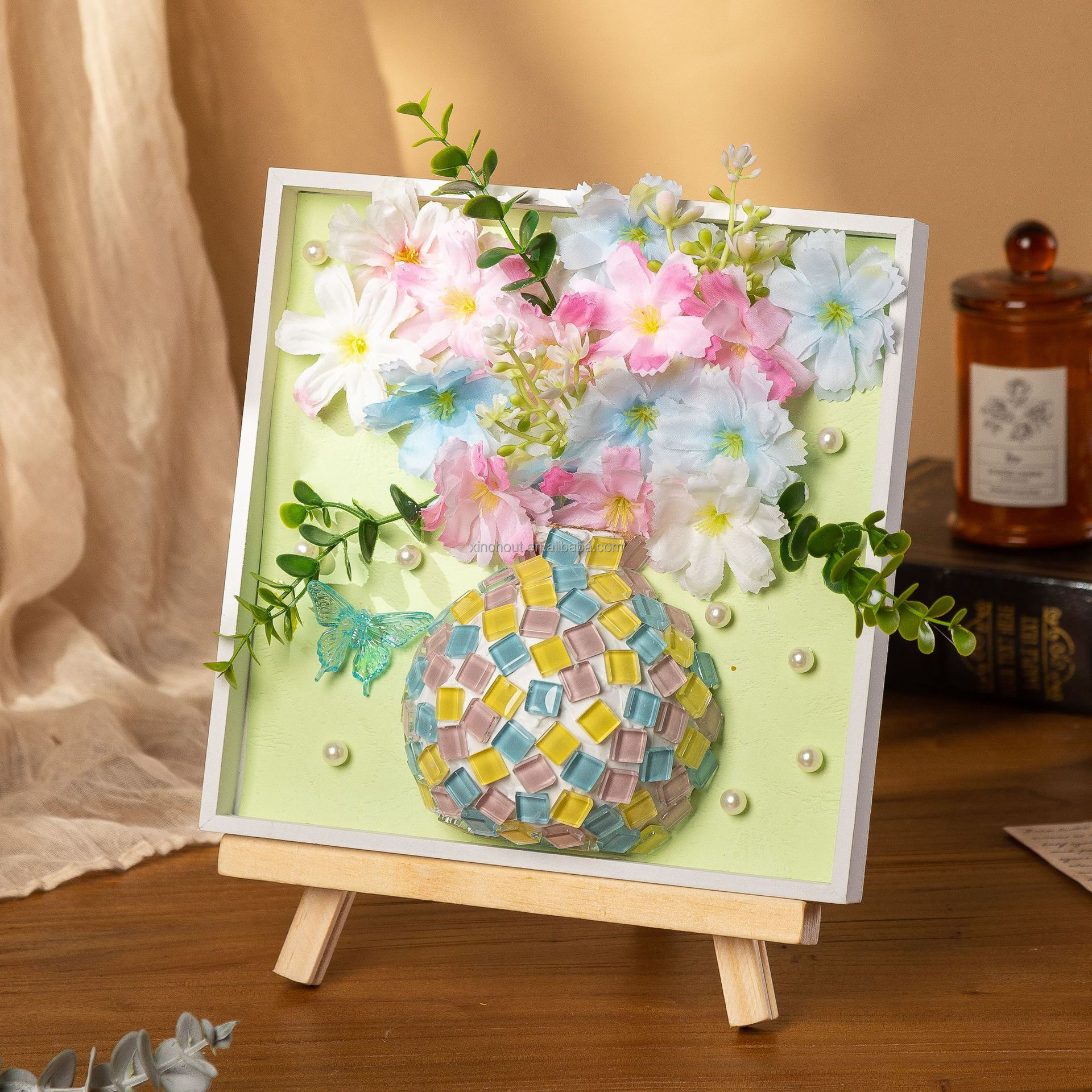 DIY Vase Mosaic Painting Kit