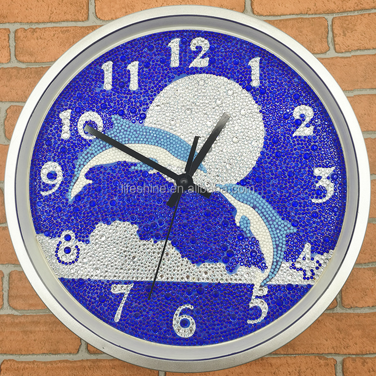 5D Diy Clock Diamond Painting Embroidery Kit