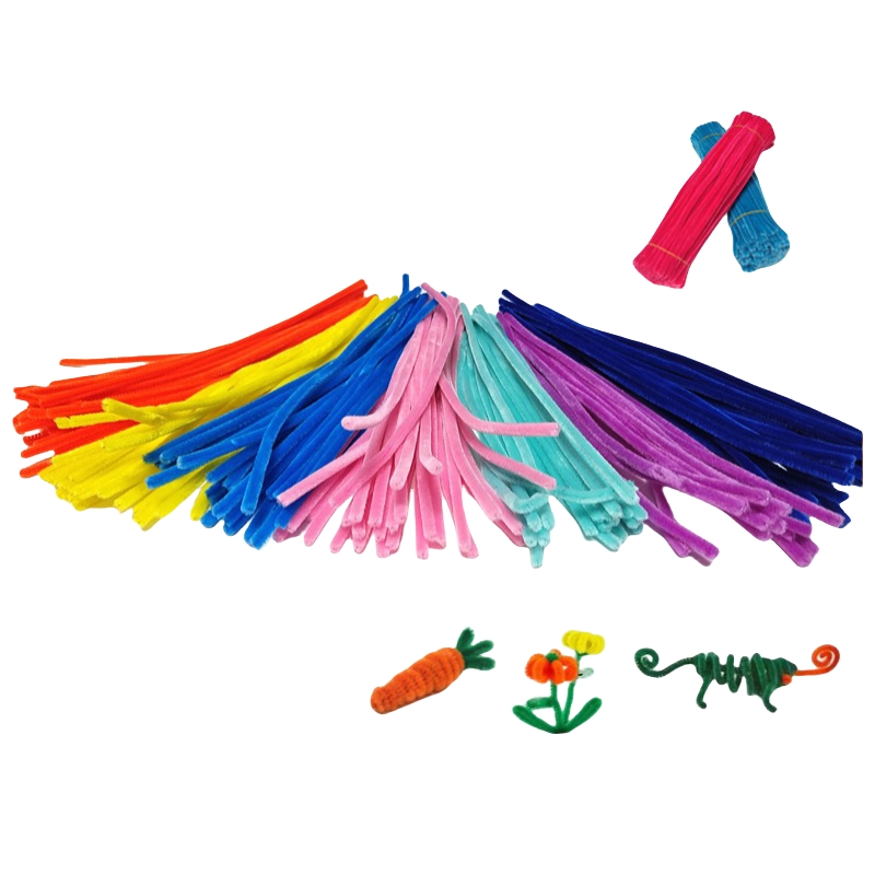 Hot Selling Kids Diy Arts and Crafts Set Chenille Stems Colorful Pipe Cleaners for Diy Art Crafts Decorations