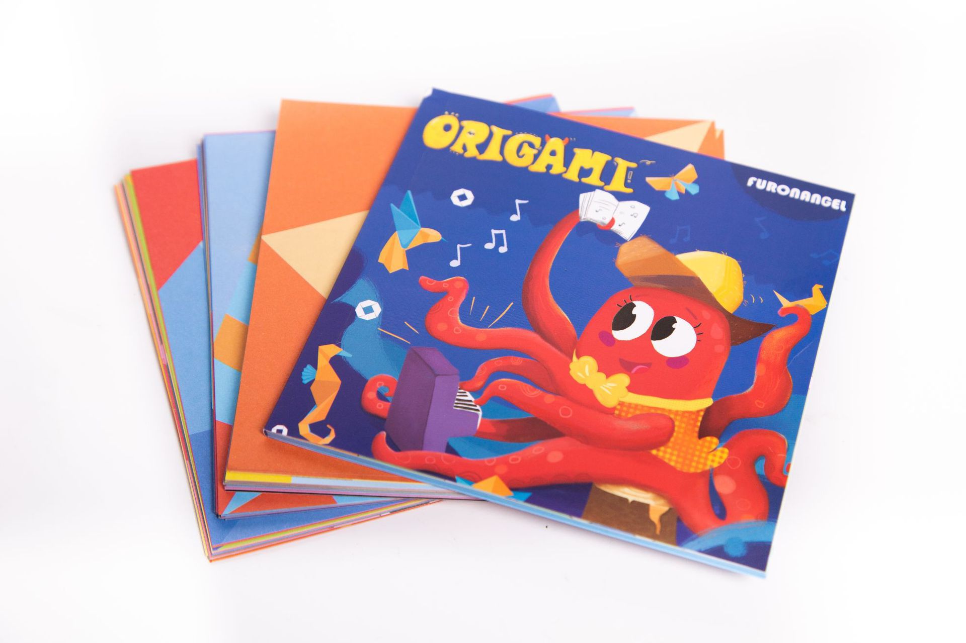 New School Paper Sheets Scrapbooking Kit Animal Origami DIY Paper Crafts Learning Educational Toy for Kids