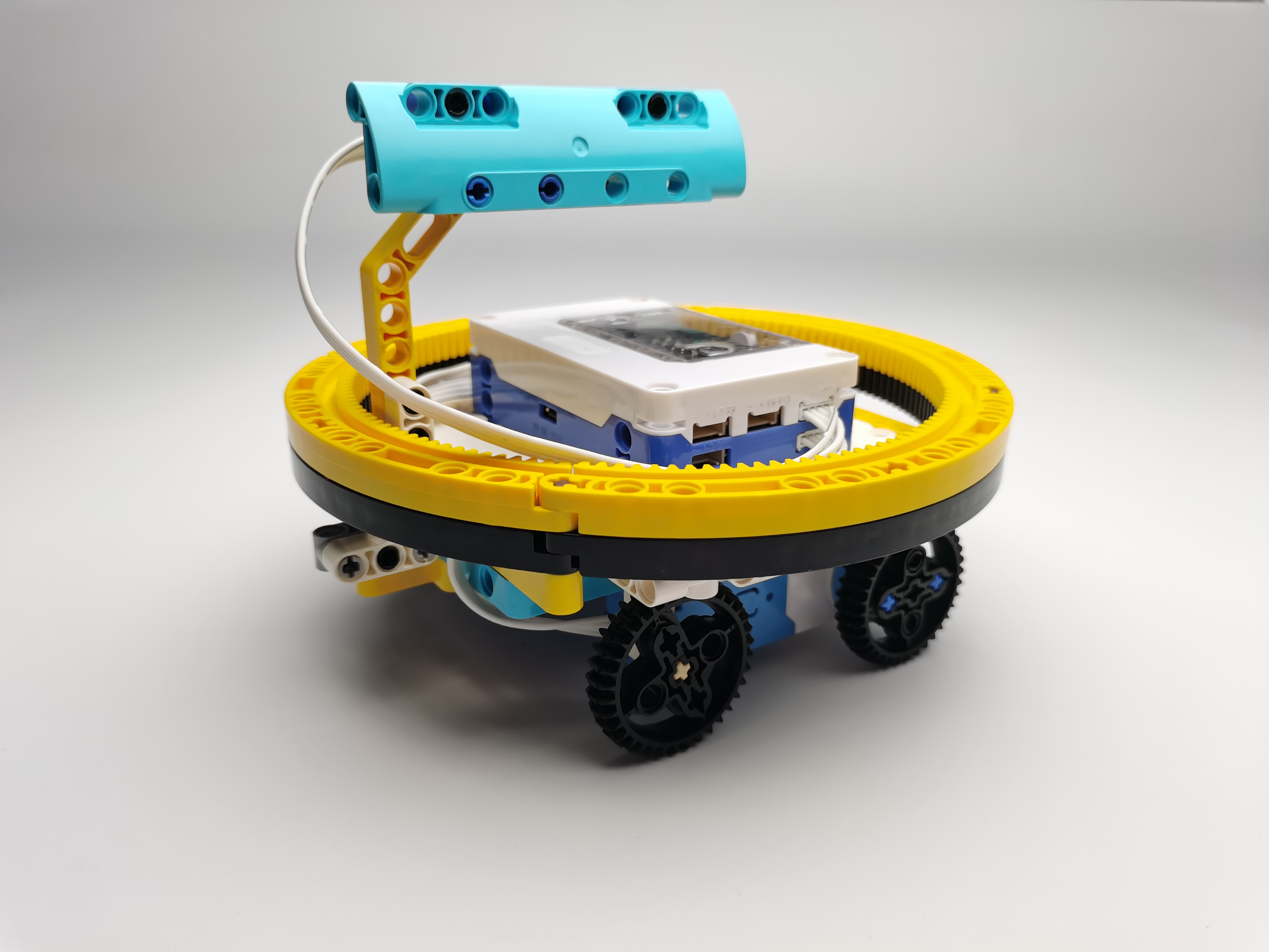 Microbit Educational DIY Kit Kids 3D Electric Solar Science Engineering Block Cartoon Plastic Model Toy Technology Box Sets