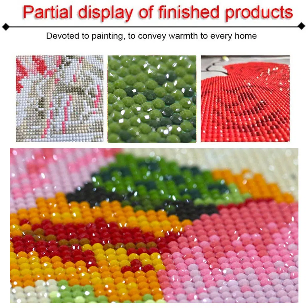 5D Diamond Painting Kit Creative Paste Toys for DIY Custom Decorative Diamond Art