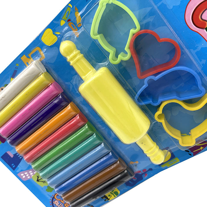 Eco-Friendly Modeling Light Clay 24 Colors DIY Clay Modeling Clay Tool Kit