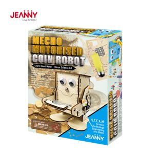 STEAM New Arrivals Model Kits to Build Mecho Motorised Coin Robot DIY Educational Science Kits for Kids Age 8-12