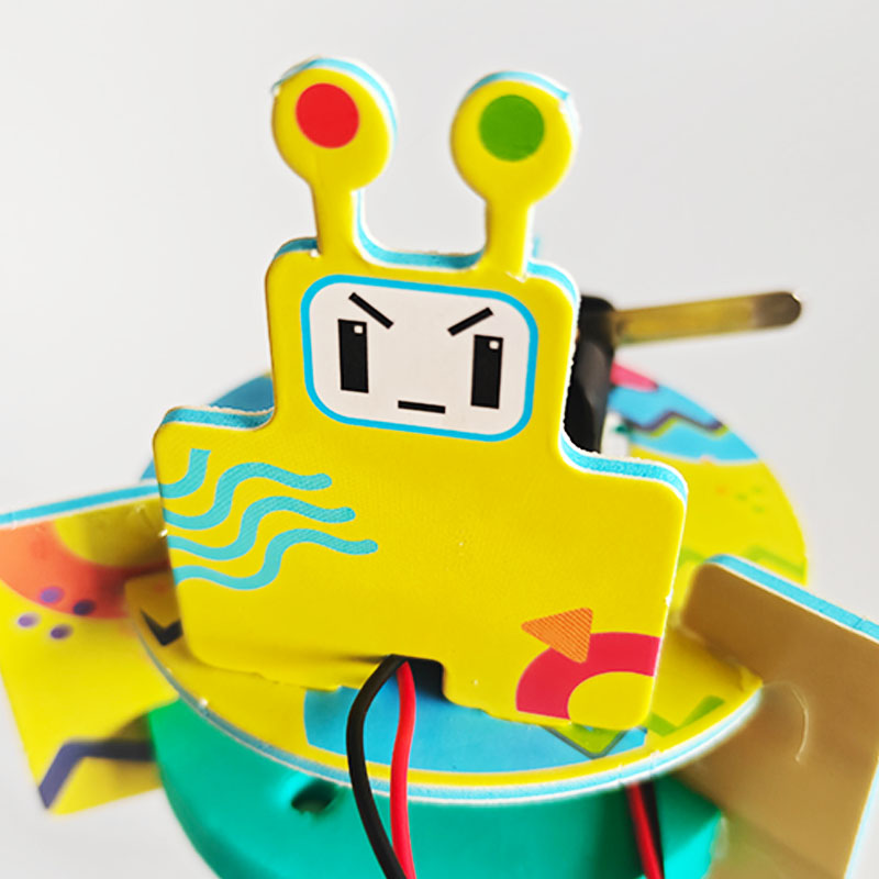 Hanwenge EVA Drawing Robot DIY Kit Manual Mechanical Model STEM Art Teaching Aid Classroom Set Eco-friendly Custom