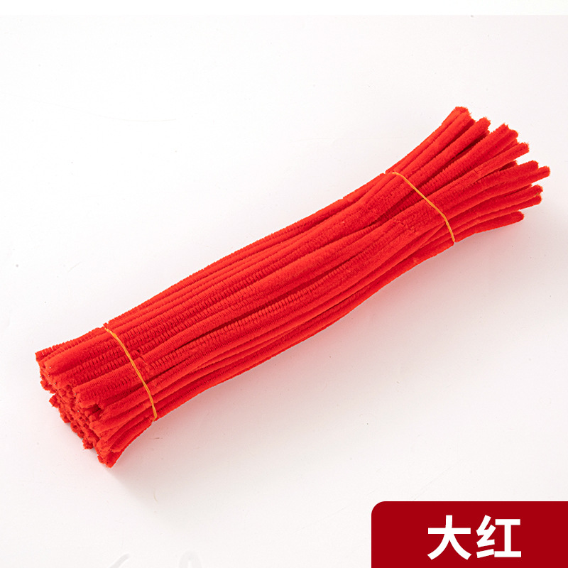 DIY New Arrival DIY Multicolor Fuzzy Stick Science Engineering Toy Educational Handcraft Cartoon for Children
