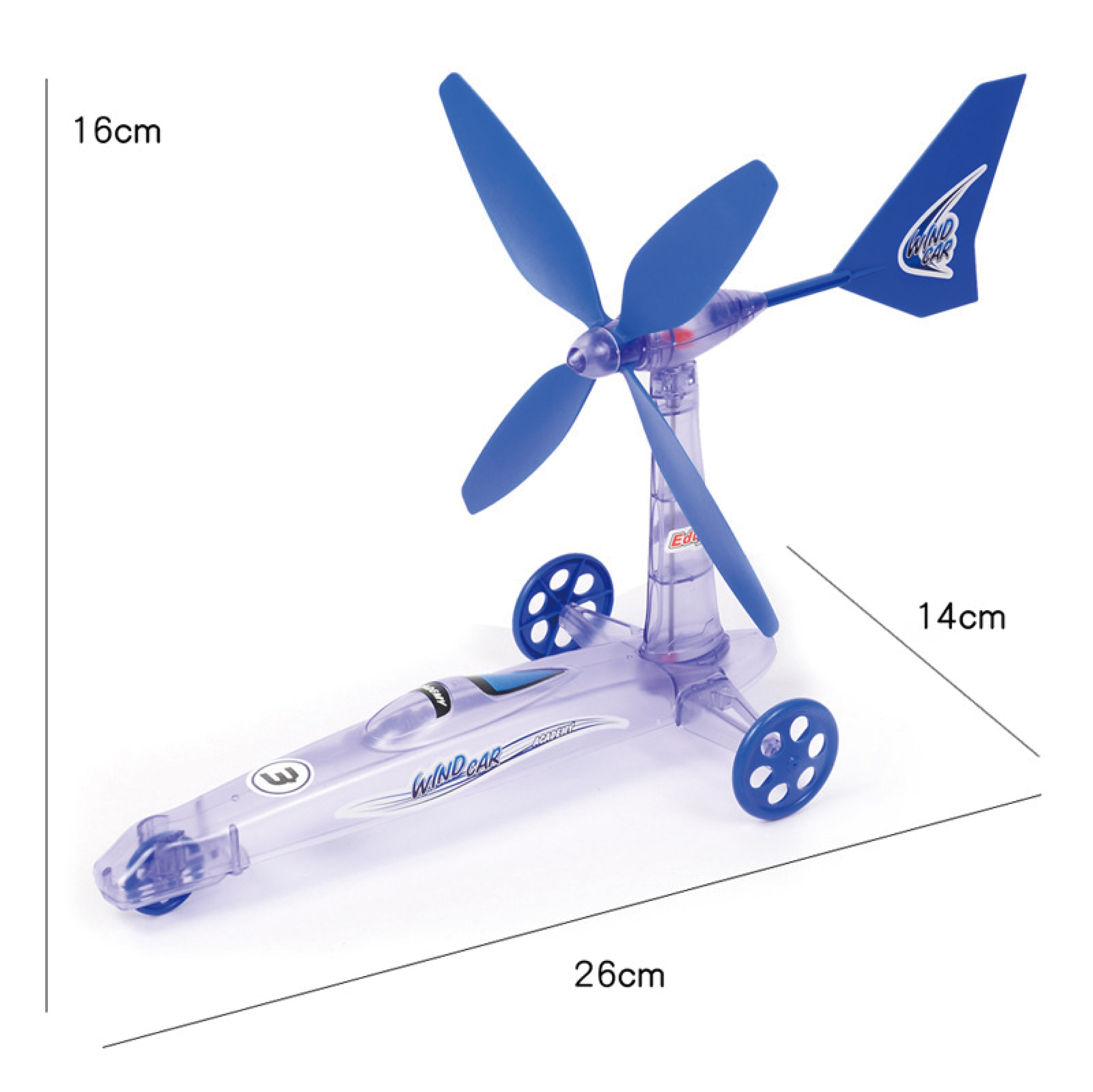 Green Sicence Wind Power Car DIY Educational Toy Car Model Kit Lab School Experiment Toys Kids Educational Science