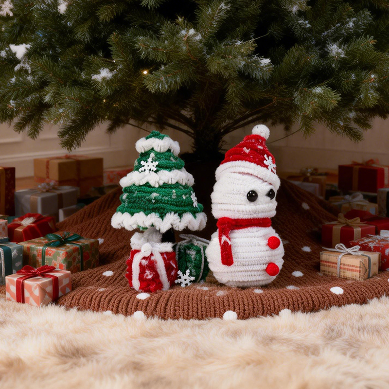Wholesale Christmas DIY Craft Supplies, Macrame Cord Kit for Holiday Ornaments, Festive Gift for Beginners