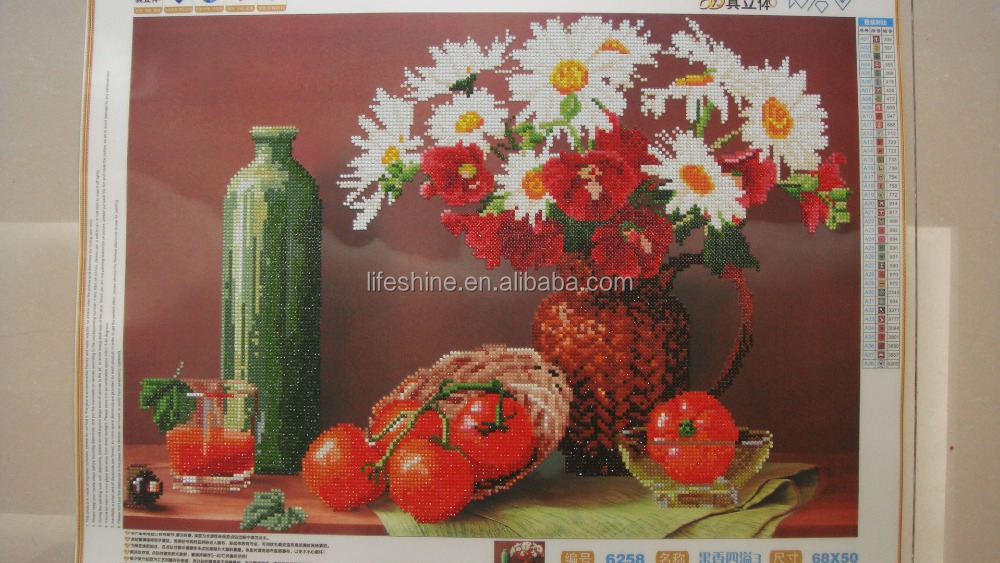 Beautiful Landscape Round Diamond Painting, Resin Stone Embroidery Painting Kits,diy Mosaic Painting