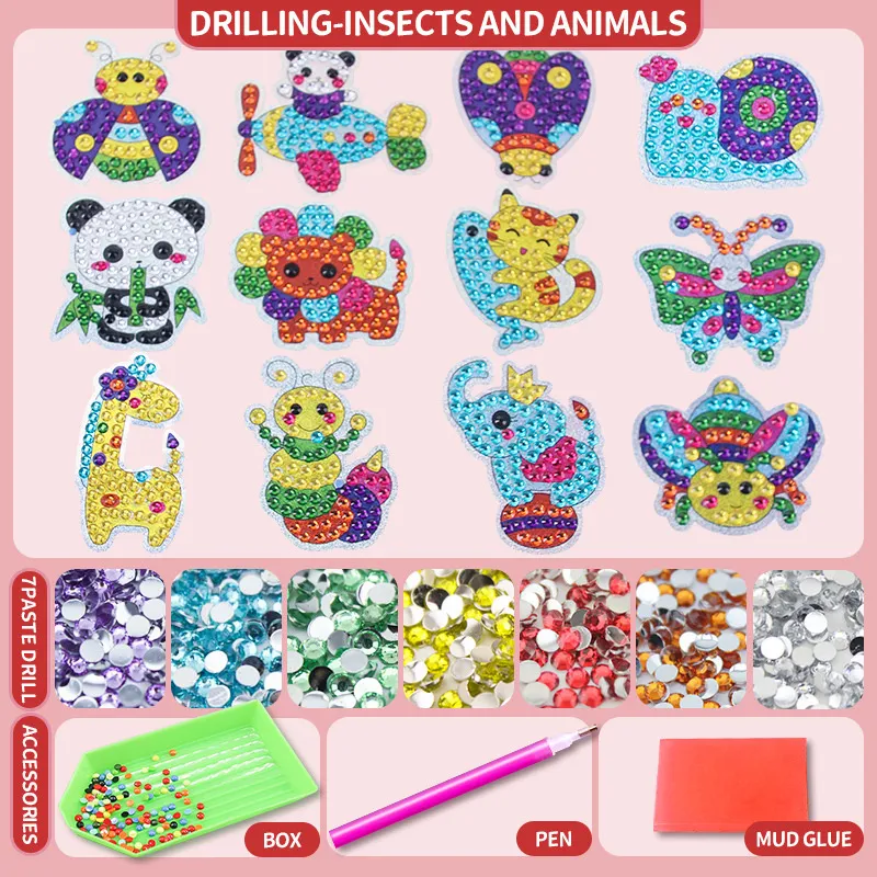 Diamond Painting Magnets Kit Diamond Painting Kit for Beginners Kids DIY Magnets Diamond