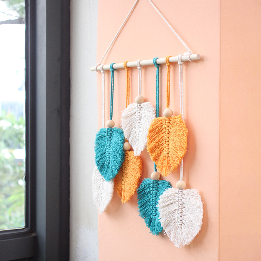 Macrame Tapestry details 5