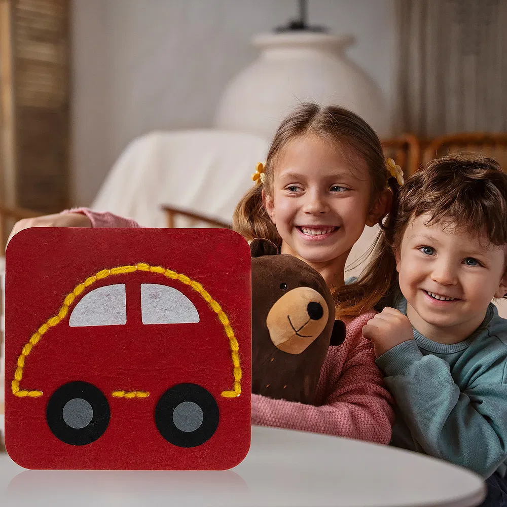 Preschool Montessori Embroidery Sewing Kit for Kids