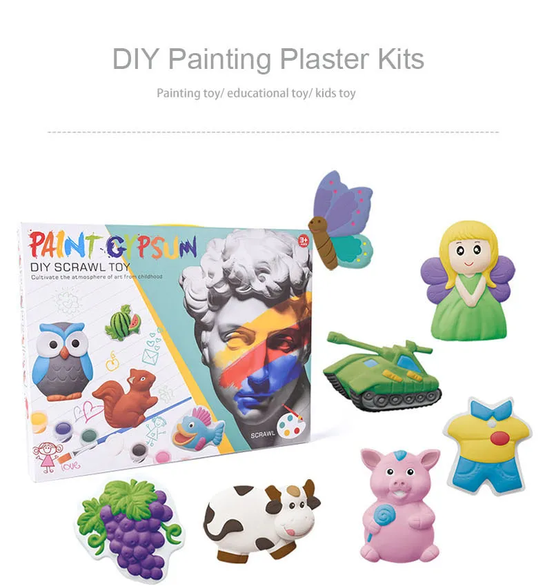 Paint Your Own Ceramic DIY Painting Kits Plaster