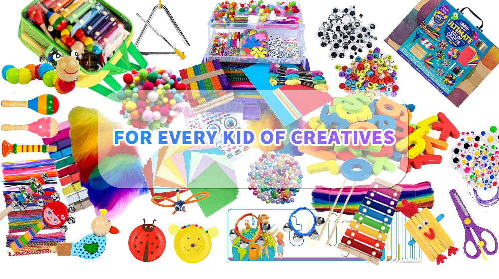 DIY Arts & Crafts Supplies Intro 1