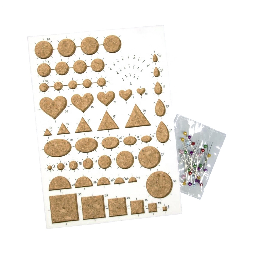 14pcs Paper Quiling Kit Beginner's Quilling Set DIY Paper Craft Kit with 6 Colorful Paper Strips for Quill Art,Home Decoration