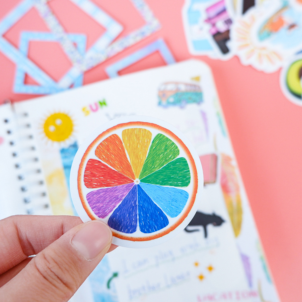 2023 Hot Selling Scrapbook Sticker Airplane Box Pack Children's Full Set Diary Stationery Budget Manual Ledger DIY Journal Set