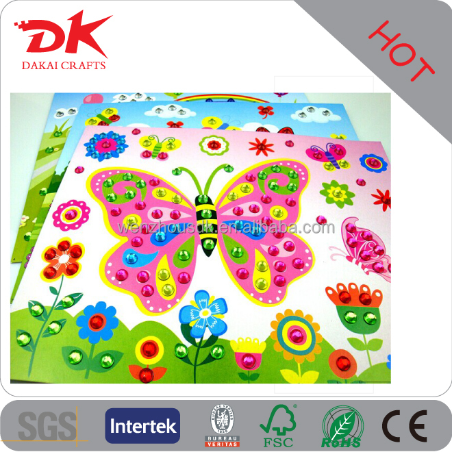 DIY Diamond Mosaic Round Sticker Stone Kits