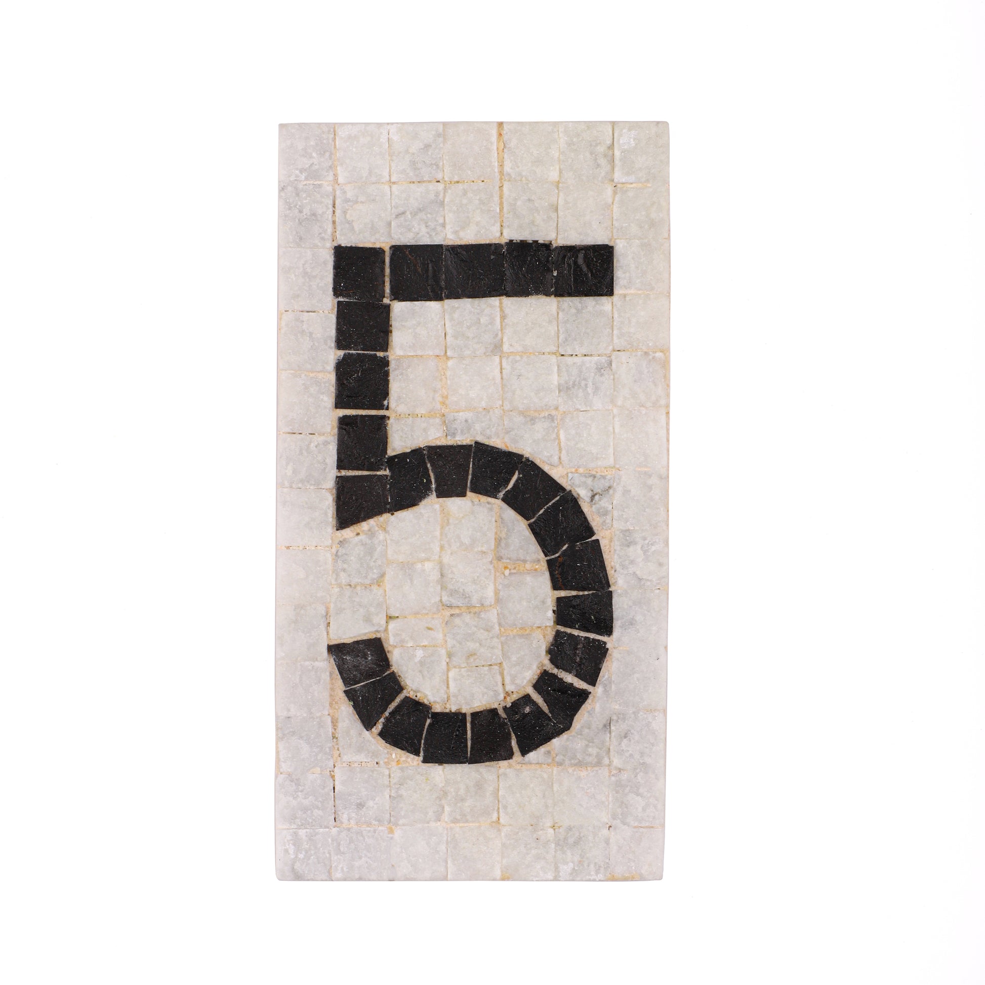 Handmade Mosaic Number Art DIY Craft Kit Complete Set Numbers Personalized Home Decor Signs Projects Solid Pattern
