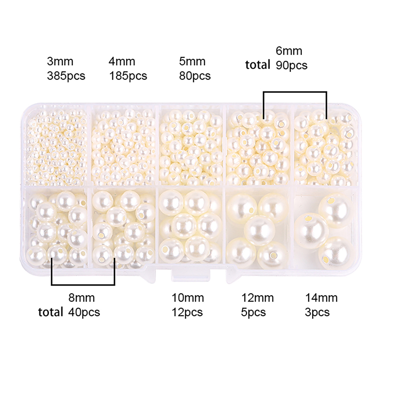 Mix Size Pearl Bead Kit Detail 1
