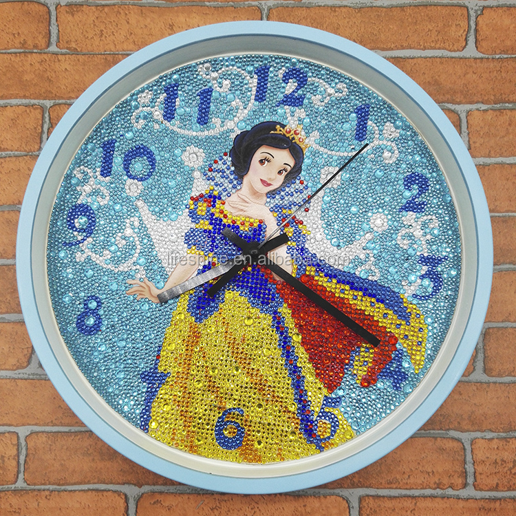 5D Diy Clock Diamond Painting Embroidery Kit