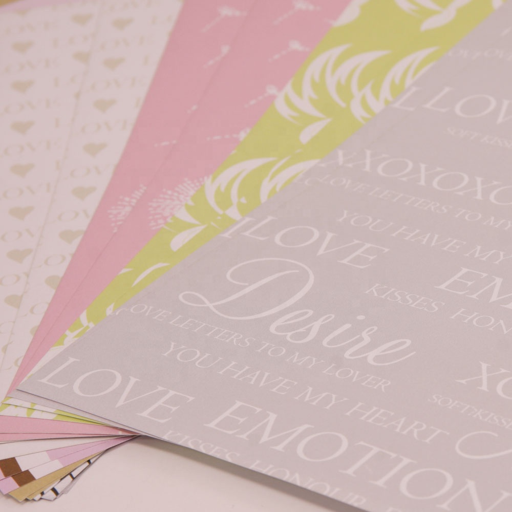 Custom Printed DIY Kids Craft Paper Set for Creative Packaging &amp; Printing Projects