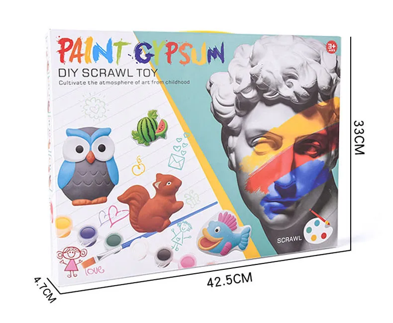 Paint Your Own Ceramic DIY Painting Kits Plaster