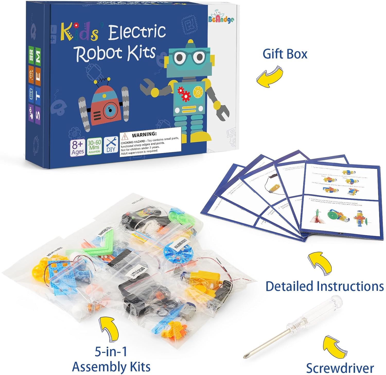Boys Crafts Robotics Science Kits Experiments Activities Engineering STEM Toys Diy Science Kit