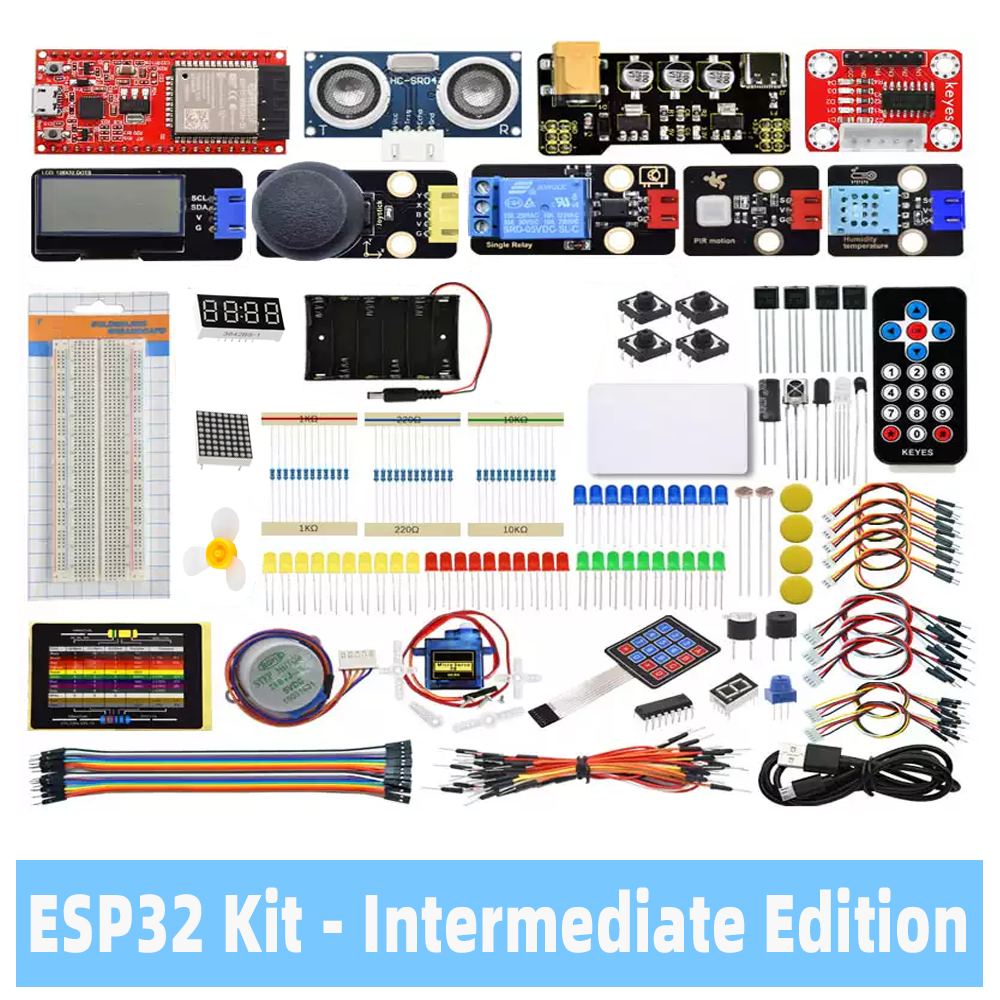 ESP32 Development Boards Kits Intermediate Edition Internet Of Things Kit Programming Educational DIY Maker Kit For Teens