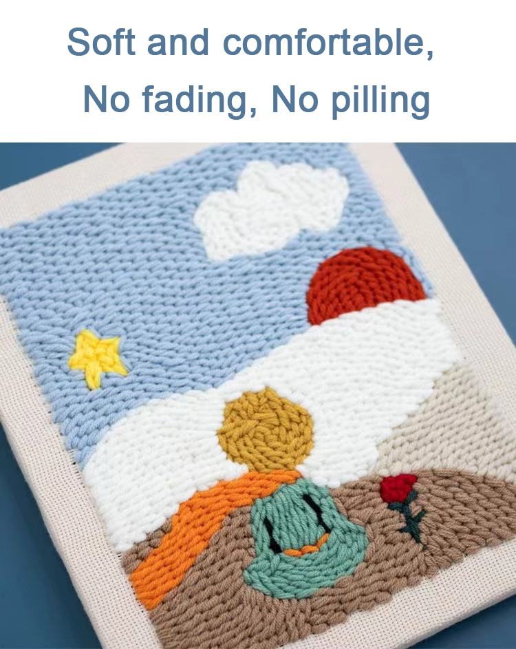 Punch Needle Craft Process 1