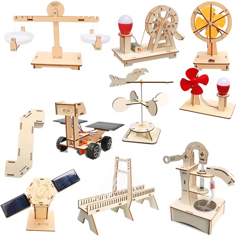 Kids STEM Toys DIY Physical Model Science Experiment Educational Toy Handmade Small Production Assembly Craft Technology Project